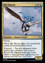 Magic the Gathering Card - Sky Hussar - MTG Circle
