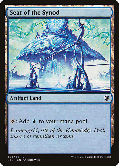 Magic the Gathering Card - Seat of the Synod - MTG Circle