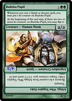 Magic the Gathering Card - Budoka Pupil // Ichiga, Who Topples Oaks - MTG Circle