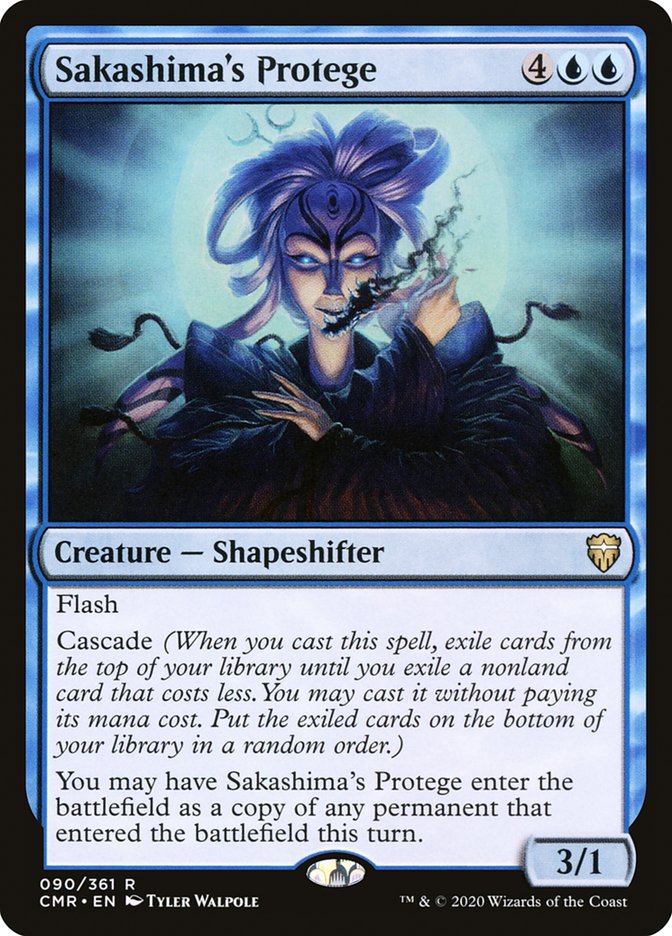 Magic the Gathering Card - Sakashima's Protege - MTG Circle