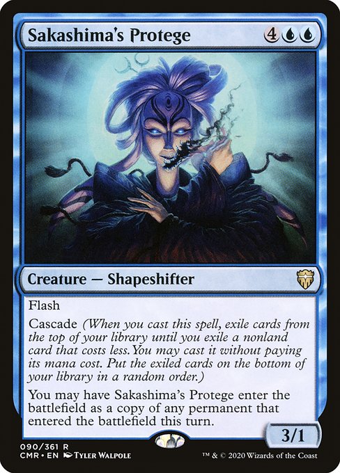 Magic the Gathering Card - Sakashima's Protege - MTG Circle