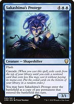 Magic the Gathering Card - Sakashima's Protege - MTG Circle