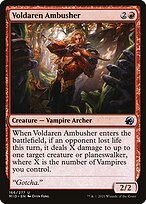 Magic the Gathering Card - Voldaren Ambusher - MTG Circle