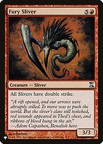 Magic the Gathering Card - Fury Sliver - MTG Circle