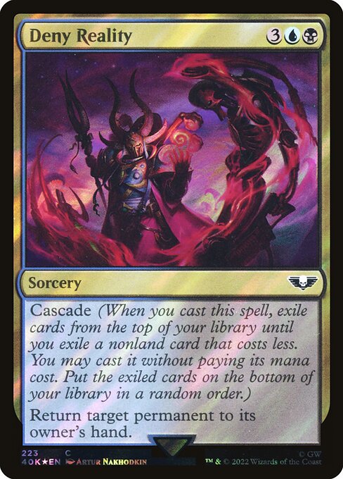 Magic the Gathering Card - Deny Reality - MTG Circle