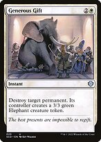 Magic the Gathering Card - Generous Gift - MTG Circle