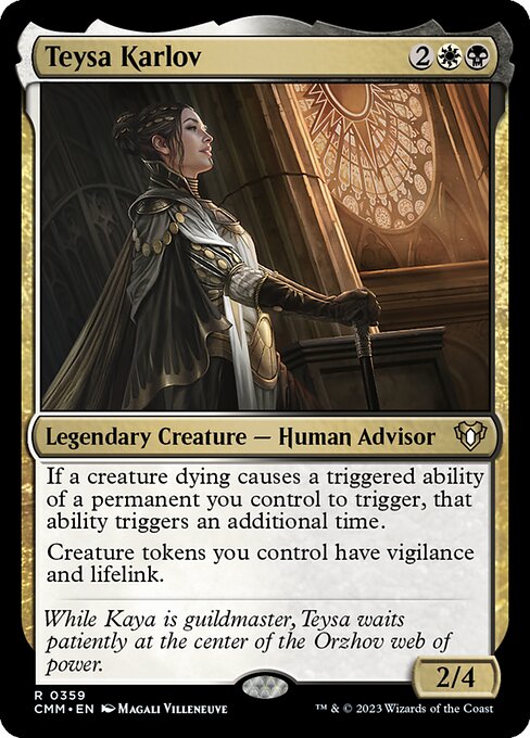 Magic the Gathering Card - Teysa Karlov - MTG Circle