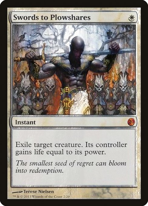 Magic the Gathering Card - Swords to Plowshares - MTG Circle