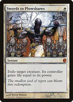 Magic the Gathering Card - Swords to Plowshares - MTG Circle