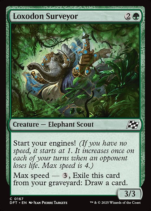Magic the Gathering Card - Loxodon Surveyor - MTG Circle