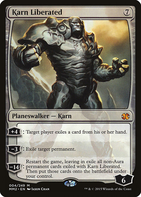 Magic the Gathering Card - Karn Liberated - MTG Circle