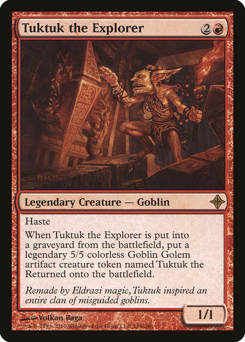Magic the Gathering Card - Tuktuk the Explorer - MTG Circle
