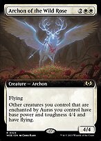 Magic the Gathering Card - Archon of the Wild Rose - MTG Circle