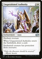 Magic the Gathering Card - Unquestioned Authority - MTG Circle