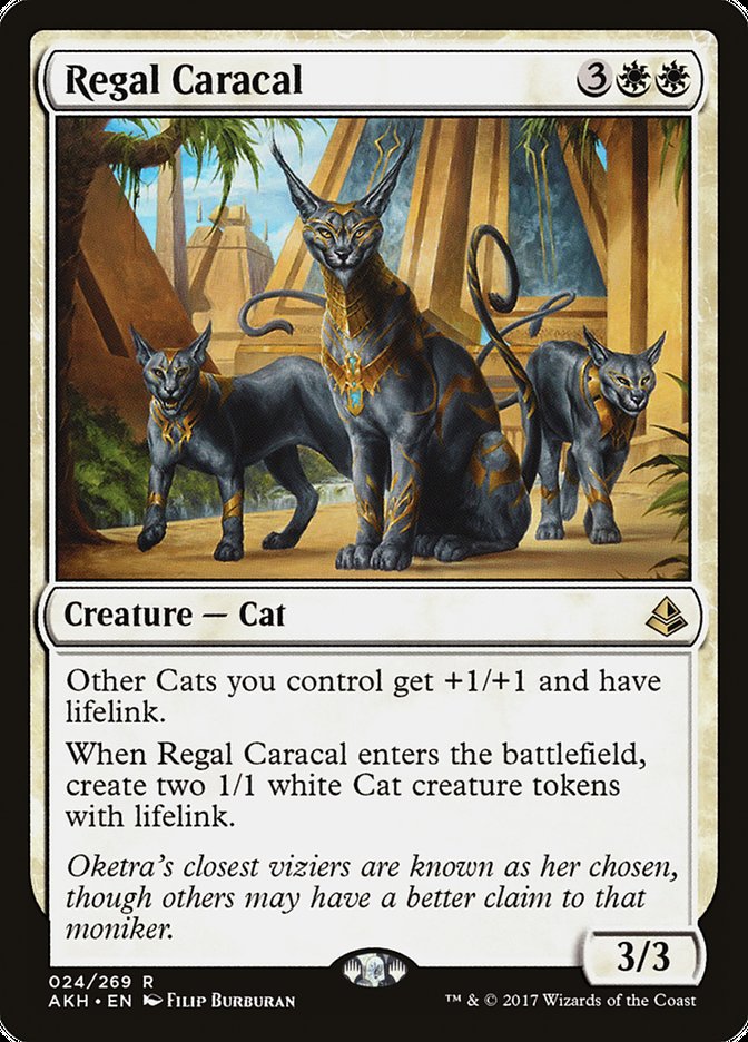 Magic the Gathering Card - Regal Caracal - MTG Circle
