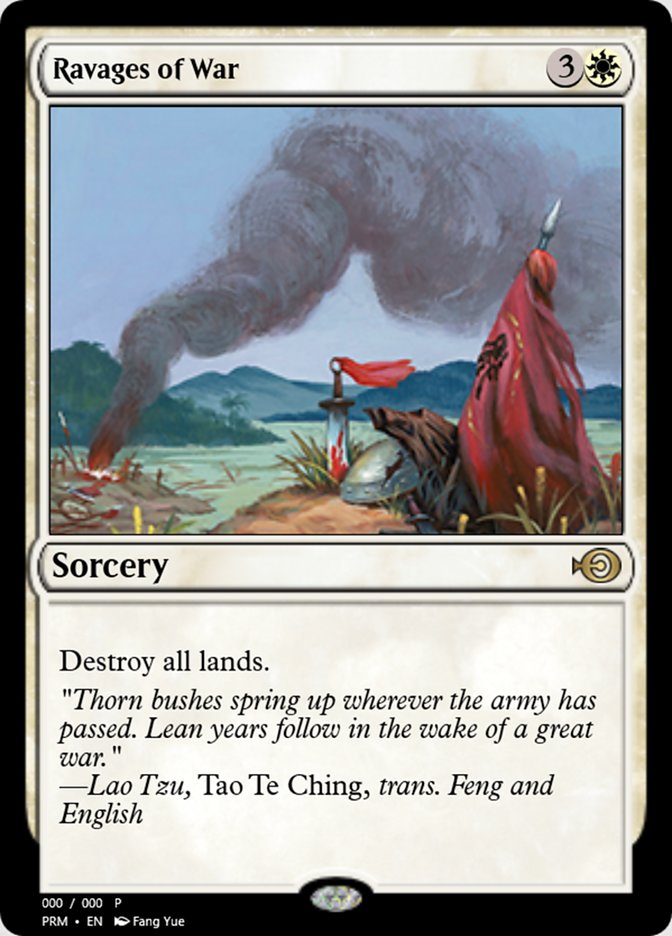 Magic the Gathering Card - Ravages of War - MTG Circle