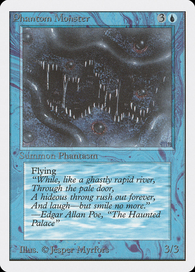 Magic the Gathering Card - Phantom Monster - MTG Circle