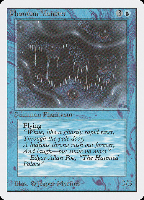 Magic the Gathering Card - Phantom Monster - MTG Circle