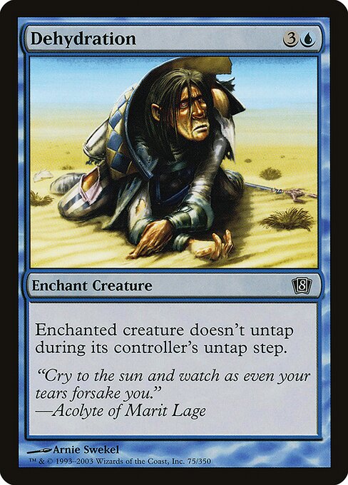 Magic the Gathering Card - Dehydration - MTG Circle