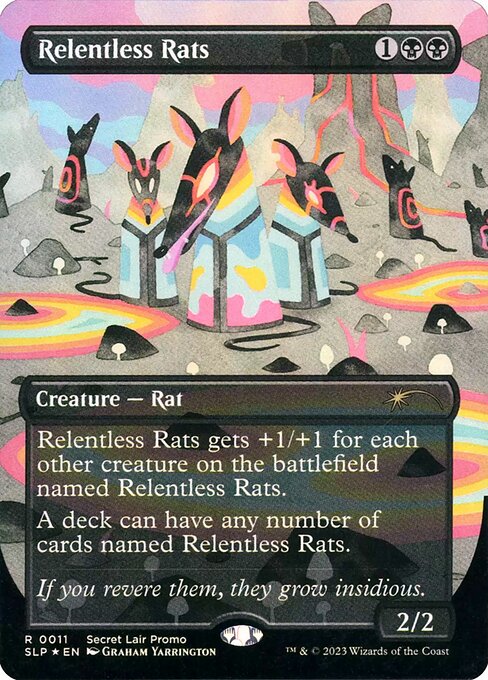 Magic the Gathering Card - Relentless Rats - MTG Circle