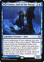 Magic the Gathering Card - Cosima, God of the Voyage // The Omenkeel - MTG Circle