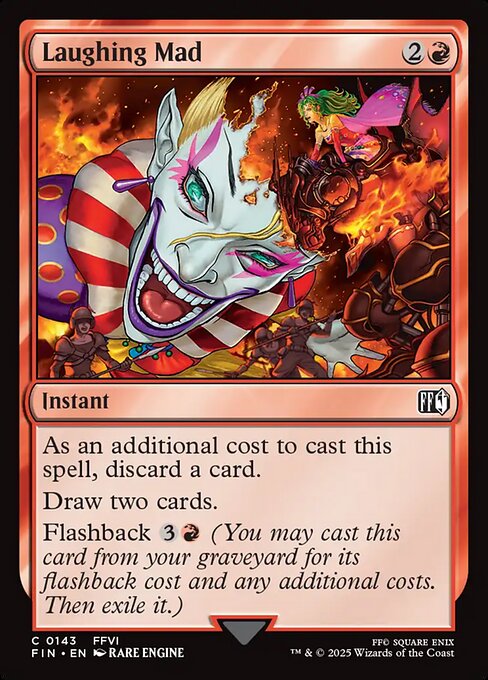 Magic the Gathering Card - Laughing Mad - MTG Circle