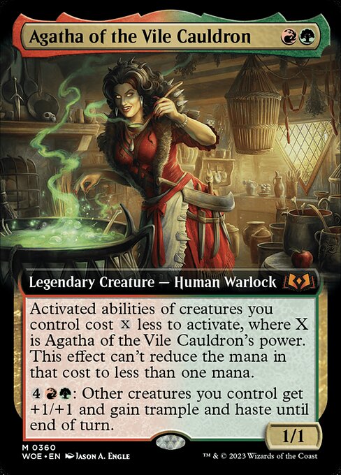 Magic the Gathering Card - Agatha of the Vile Cauldron - MTG Circle