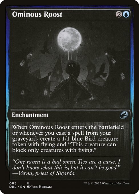 Magic the Gathering Card - Ominous Roost - MTG Circle