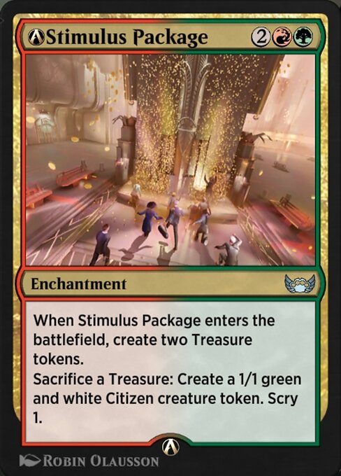 Magic the Gathering Card - A-Stimulus Package - MTG Circle