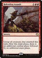 Magic the Gathering Card - Relentless Assault - MTG Circle