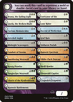 Magic the Gathering Card - Eldritch Moon Checklist - MTG Circle