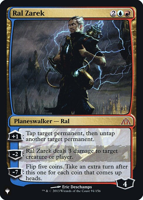 Magic the Gathering Card - Ral Zarek - MTG Circle