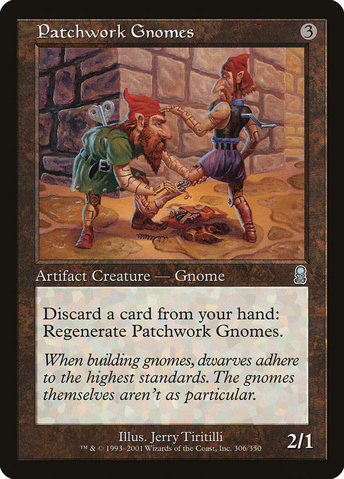 Magic the Gathering Card - Patchwork Gnomes - MTG Circle