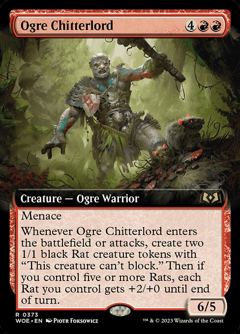 Magic the Gathering Card - Ogre Chitterlord - MTG Circle