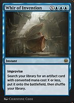 Magic the Gathering Card - Whir of Invention - MTG Circle