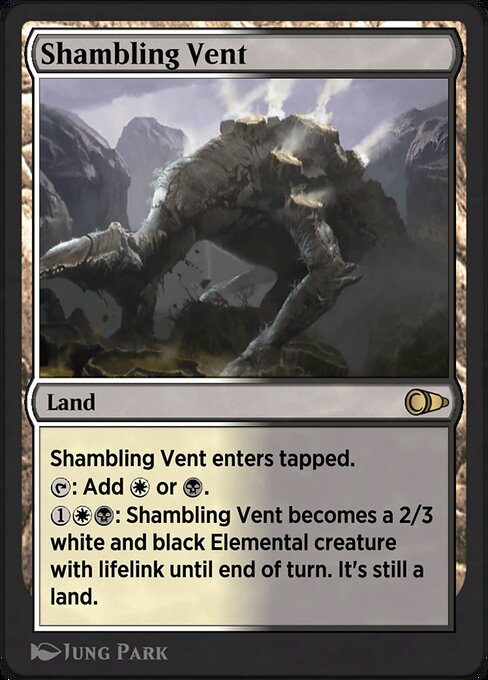 Magic the Gathering Card - Shambling Vent - MTG Circle