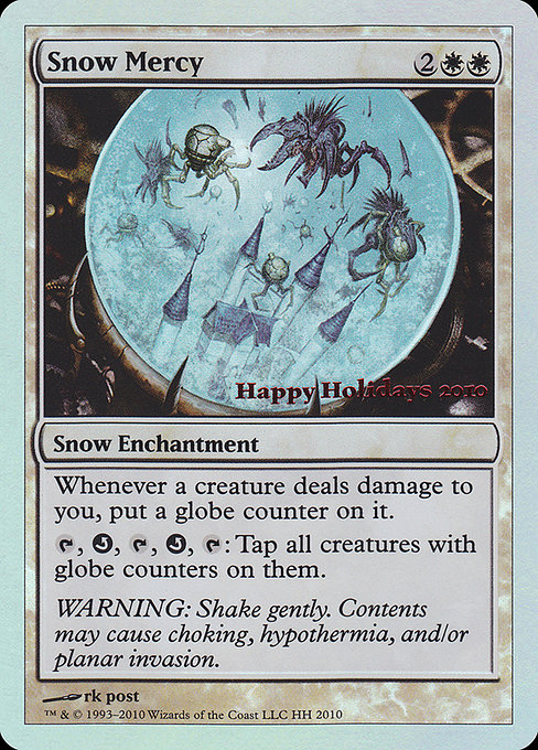 Magic the Gathering Card - Snow Mercy - MTG Circle