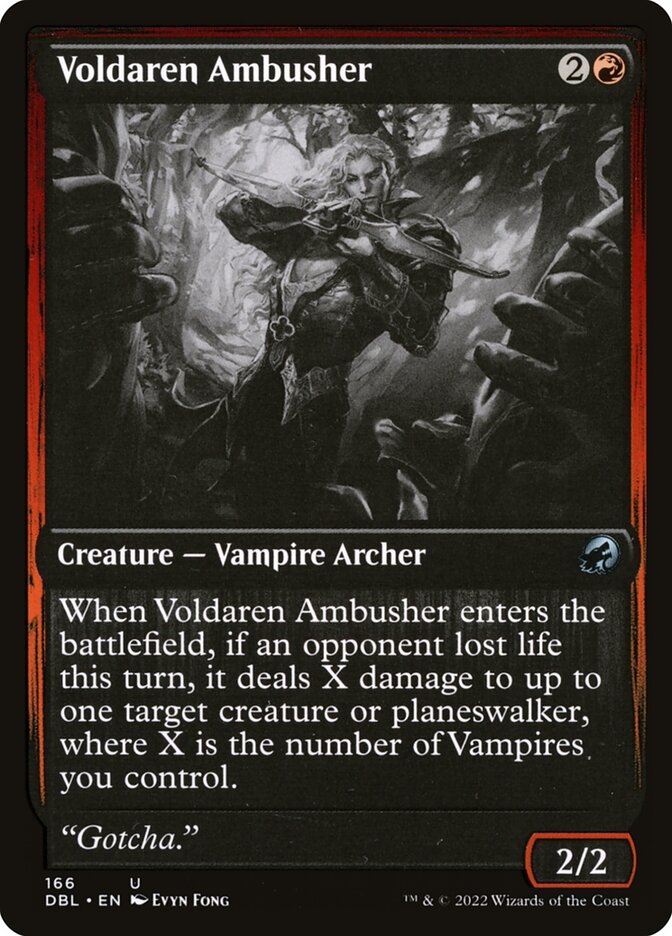 Magic the Gathering Card - Voldaren Ambusher - MTG Circle