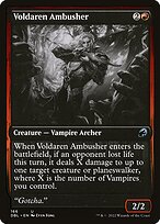Magic the Gathering Card - Voldaren Ambusher - MTG Circle