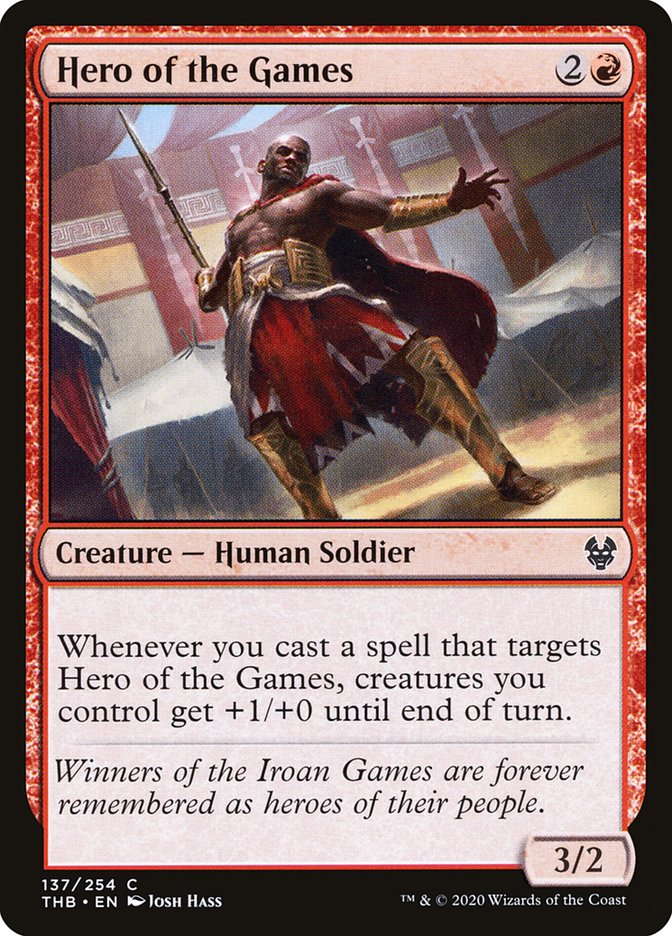 Magic the Gathering Card - Hero of the Games - MTG Circle