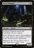 Magic the Gathering Card - Sewer Nemesis - MTG Circle