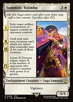 Magic the Gathering Card - Summon: Yojimbo - MTG Circle