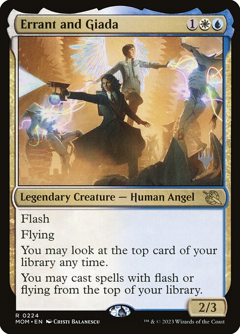 Magic the Gathering Card - Errant and Giada - MTG Circle