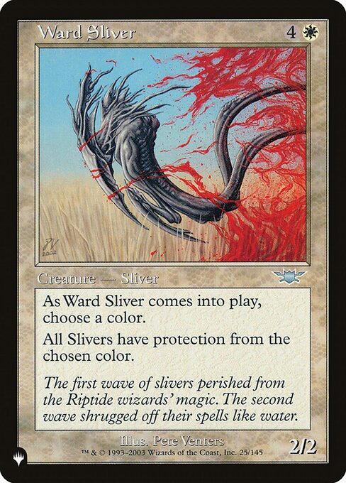 Magic the Gathering Card - Ward Sliver - MTG Circle