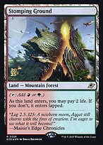 Magic the Gathering Card - Stomping Ground - MTG Circle