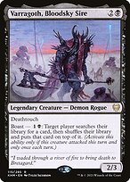 Magic the Gathering Card - Varragoth, Bloodsky Sire - MTG Circle