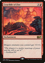 Magic the Gathering Card - Crucible of Fire - MTG Circle