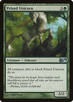 Magic the Gathering Card - Prized Unicorn - MTG Circle