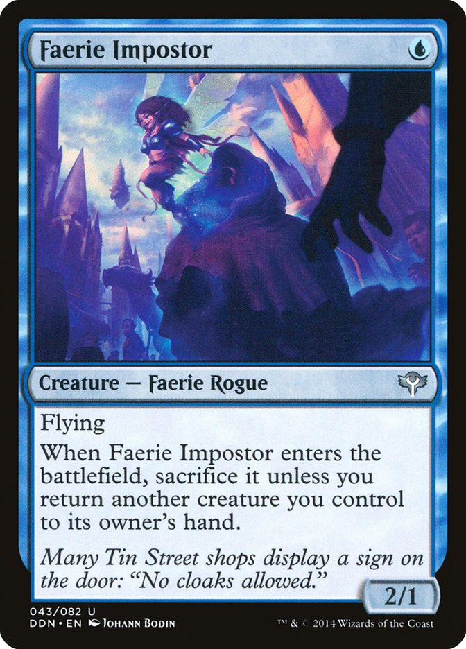 Magic the Gathering Card - Faerie Impostor - MTG Circle