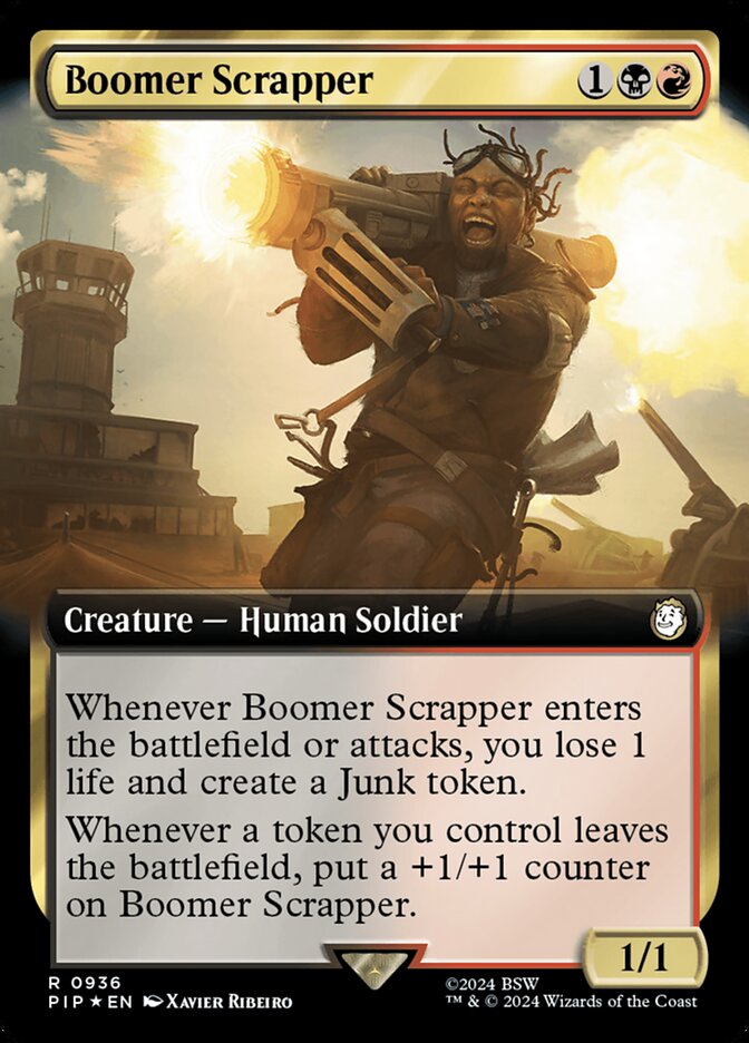 Magic the Gathering Card - Boomer Scrapper - MTG Circle